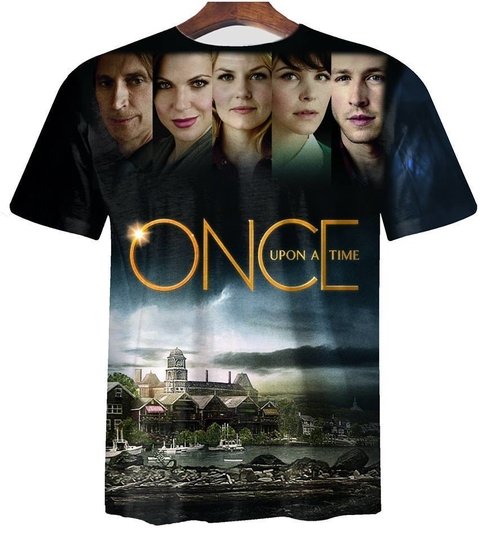 Remera ZT-0110 - Once Upon a Time 3 Personajes en internet