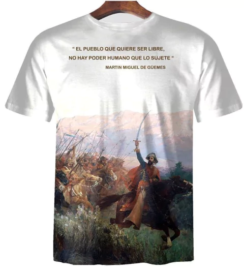 Remera ZT-0128 - Martin MIguel de Güemes 1 en internet