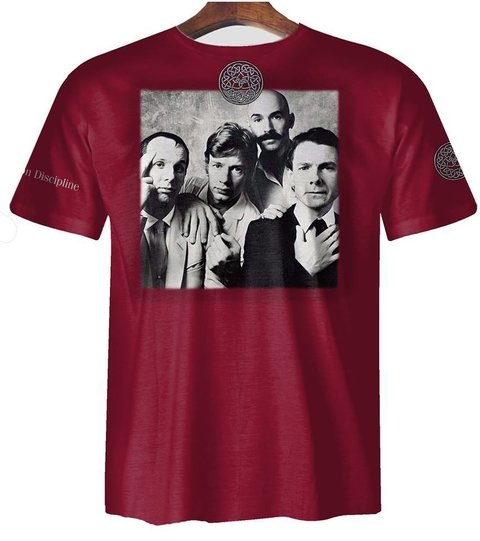 Remera ZT-0194 B - King Crimson Discipline (espalda 2) en internet