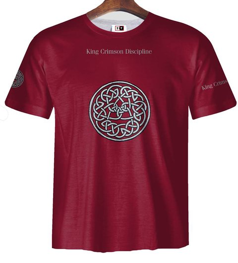 Remera ZT-0194 B - King Crimson Discipline (espalda 2)