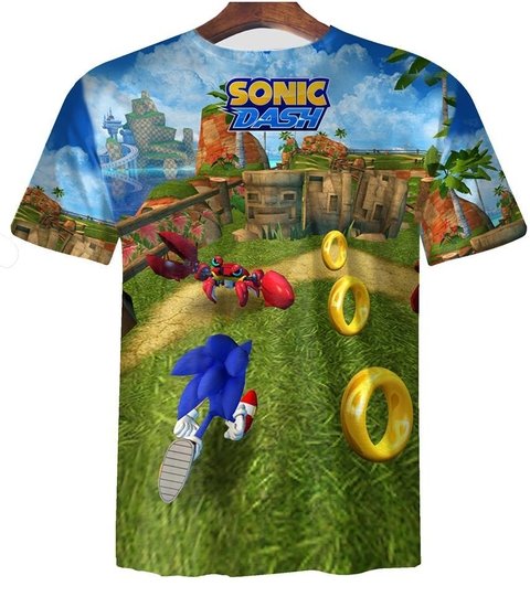 Remera ZT-00195 - Sonic Dash en internet