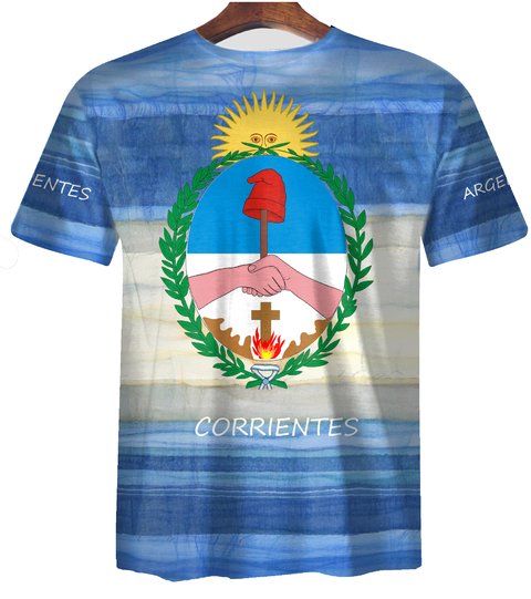 Remera ZT-0206 - Escudo Provincia Corrientes