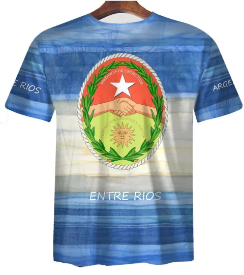 Remera ZT-0207 - Escudo Provincia Entre Rios