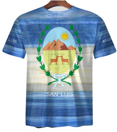 Remera ZT-0219 - Escudo Provincia San Luis