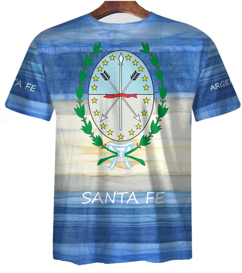 Remera ZT-0221 - Escudo Provincia Santa Fe