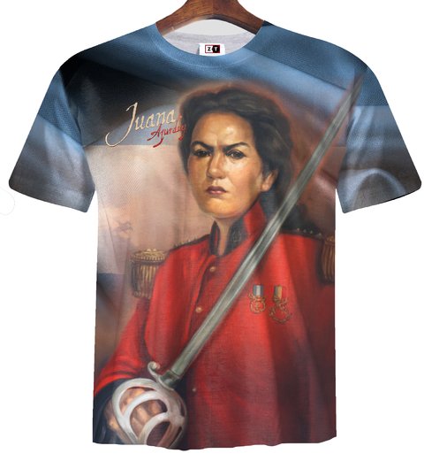 Remera ZT-0225 - Juana Azurduy
