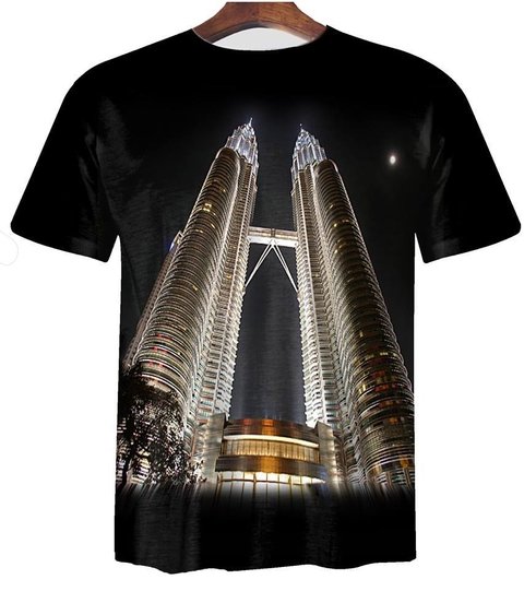 Remera ZT-0233 - Torres Petronas en internet