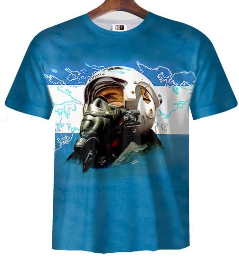 Remera ZT-0255 - Homenaje Bautismo de Fuego Fuerza Aerea Argentina