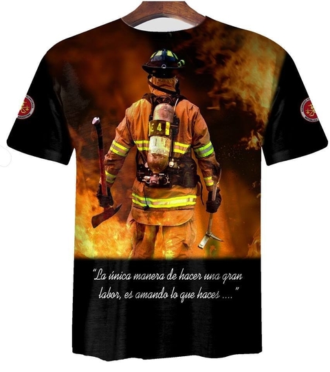 OFERTA EN STOCK Remera ZT-0270 - Bomberos 6 (único talle) S dama - comprar online
