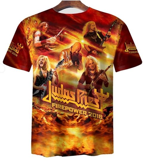 Remera ZT-0298 - Judas Priest Firepower en internet