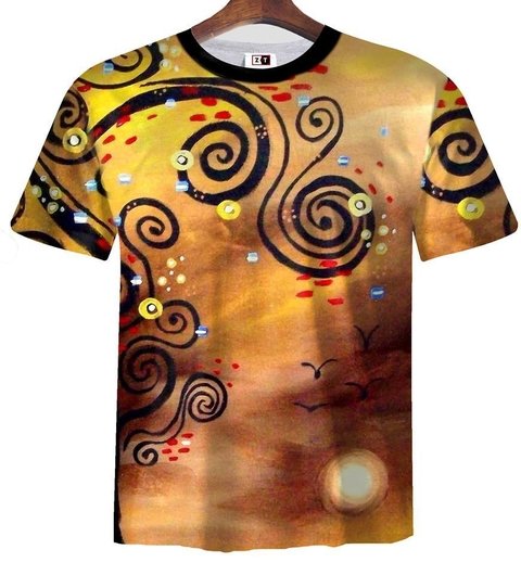 Remera ZT-0315 - Arte Arbol espiral
