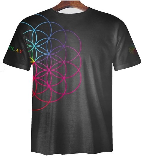 Remera ZT-0323 B - Coldplay gris oscuro en internet