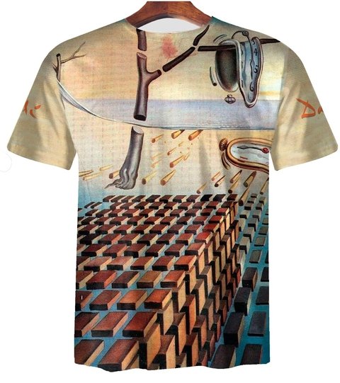 Remera ZT-0373- Dalí 3 Persistencia de la memoria - comprar online