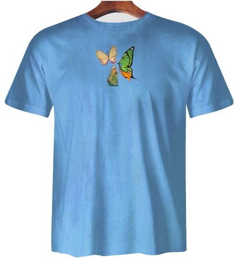Remera ZT-0380 - Vladimir Kush El Barco de Mariposas - comprar online