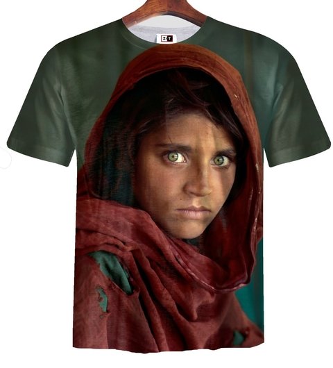 Remera ZT-0431 - Sharbat Gula (National Geographic)