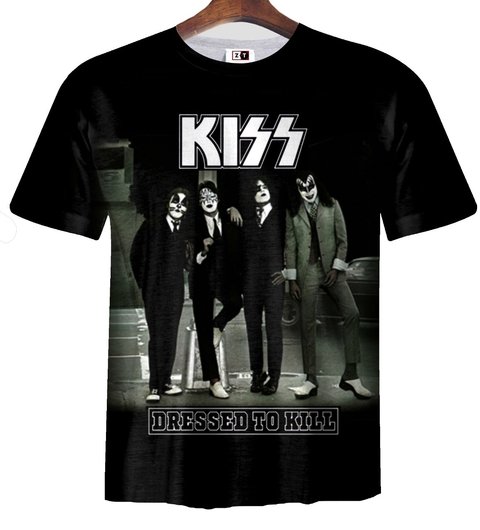 Remera ZT-0444 - Kiss Dressed to Kill