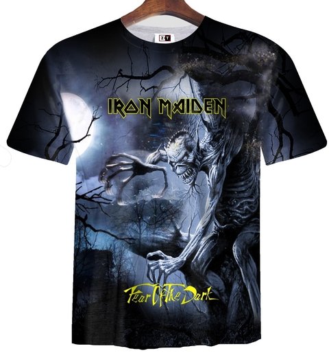 Remera ZT-0448 - Iron Maiden Fear of the Dark