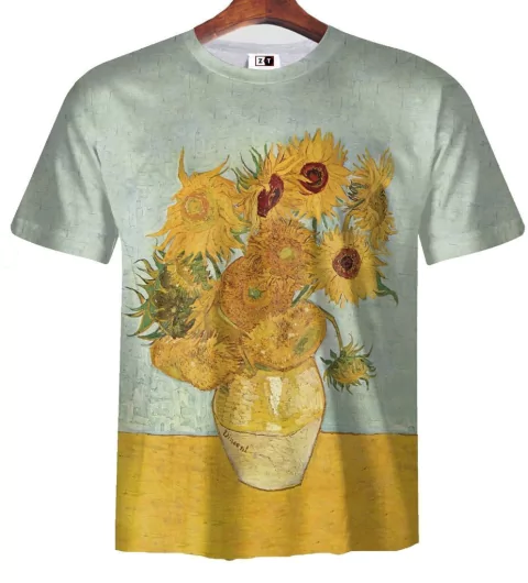 Remera ZT-0487 - Van Gogh 4 Girasoles