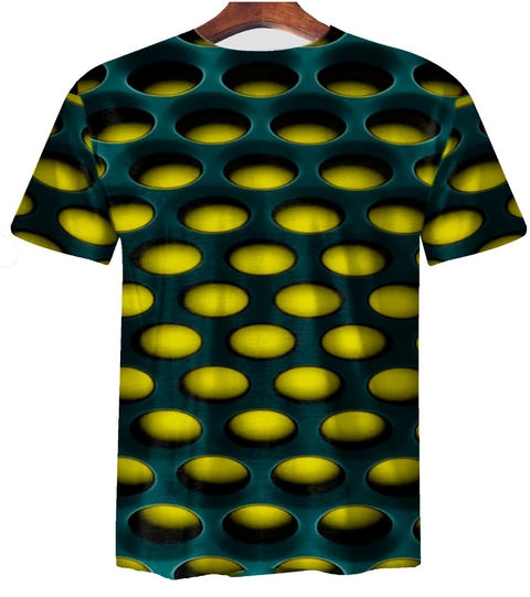Remera ZT-0520A - Huecos Amarillos 3D - comprar online