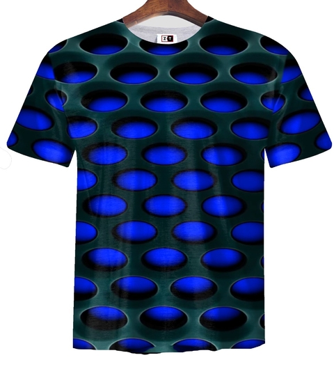 Remera ZT-0520Z - Huecos Azules 3D