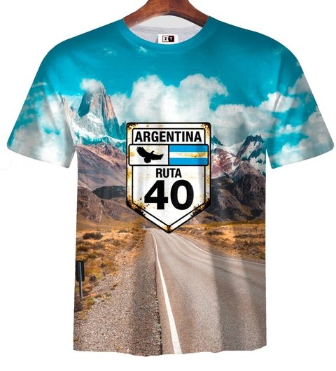 Remera ZT-0535 - Ruta 40 (Opcion 2)