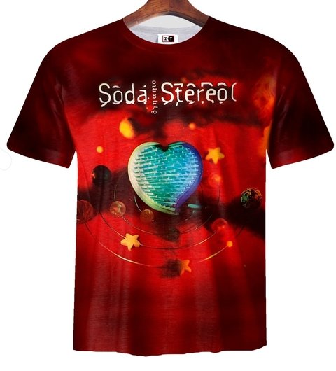 Remera ZT-0555 - Soda Stereo Dynamo