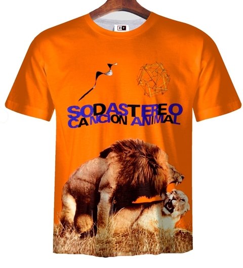 Remera ZT-0560 - Soda Stereo Cancion Animal