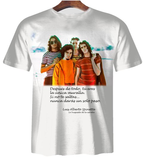 Remera ZT-0566 - Almendra (Primer disco) - comprar online