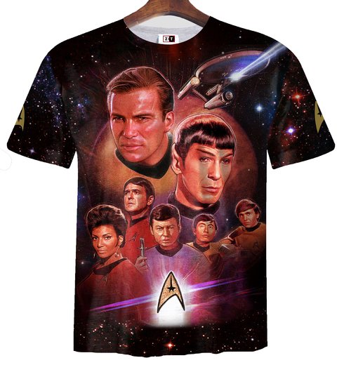 Remera ZT-0574 - Star Trek 2 (Viaje a las Estrellas)