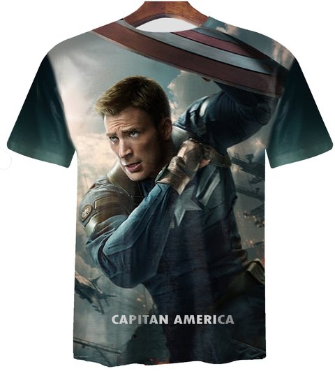 Remera ZT-0583 - Capitan America 2 - comprar online