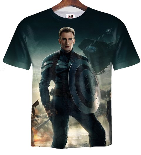 Remera ZT-0583 - Capitan America 2