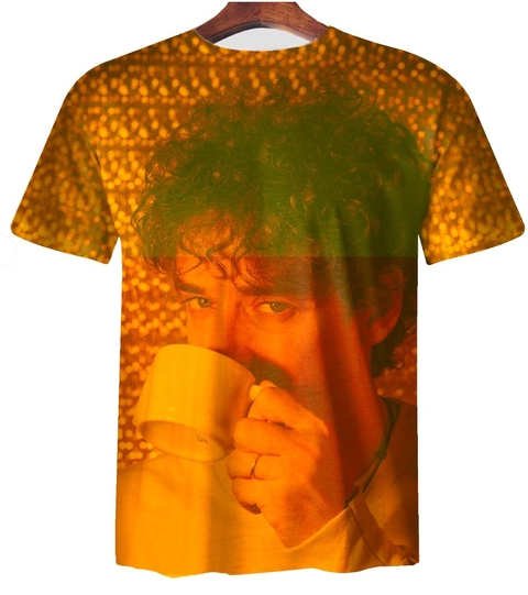 Remera ZT-0596B - Gustavo Cerati Amor Amarillo 2 (Fotos) - comprar online