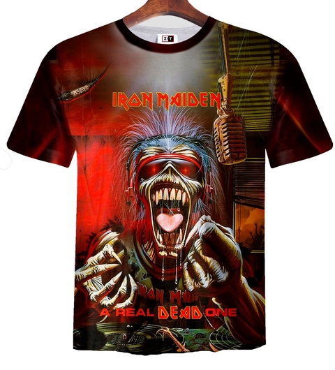 Remera ZT-0608 - Iron Maiden The Real Dead One