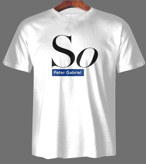 Remera ZT-0645 - Peter Gabriel So - comprar online