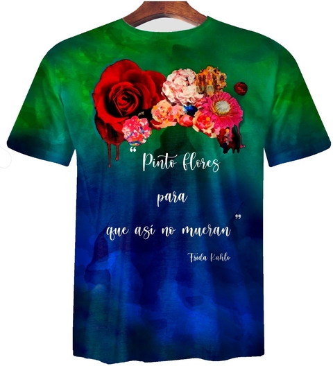 Remera ZT-0651 - Frida Kahlo 1 - comprar online