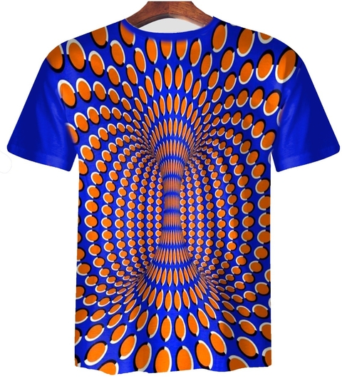 Remera ZT-0656 - Ilusión 3d Numero 2 (Vortice) - comprar online