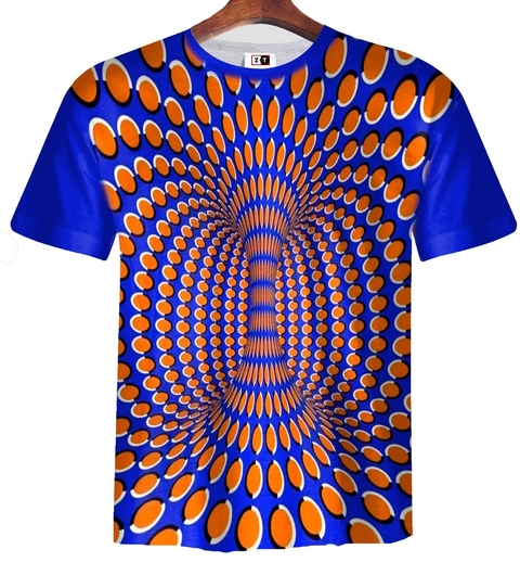 Remera ZT-0656 - Ilusión 3d Numero 2 (Vortice)
