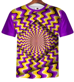 Remera ZT-0657 - Ilusión 3d Numero 3 (Zig Zag)