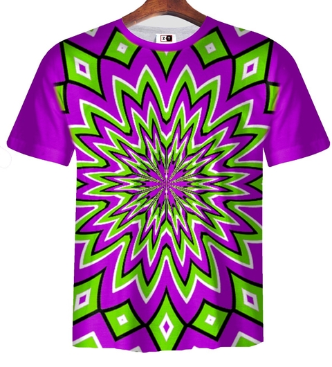Remera ZT-0658 - Ilusión 3d Numero 4 (Big Bang)