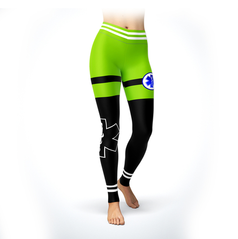 Calza ZTC-0662D - Emergencias Medicas 2 D (Paramedicos) (Verde y Negro)