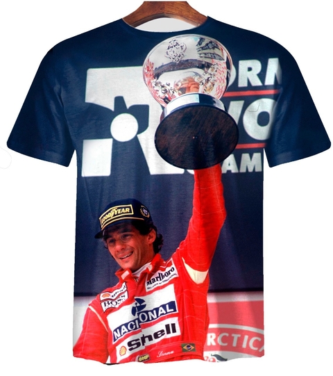 Remera ZT-0684 - Ayrton Senna 3 - comprar online