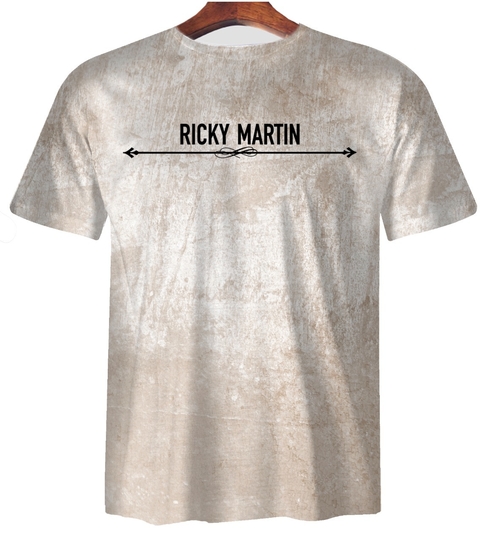 Remera ZT-0706 - Ricky Martin 1 - comprar online