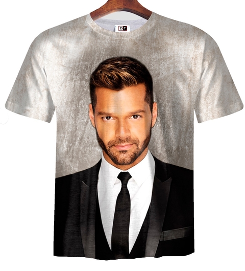 Remera ZT-0706 - Ricky Martin 1