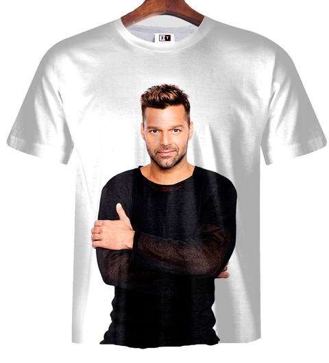 Remera ZT-0707 - Ricky Martin 2