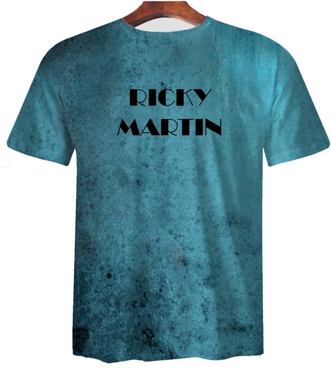 Remera ZT-0708 - Ricky Martin 3 - comprar online