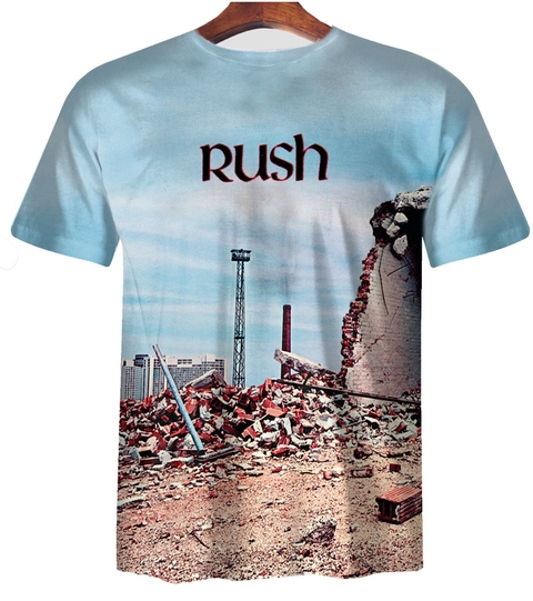 Remera ZT-0723 - Rush A Farewell to Kings - comprar online