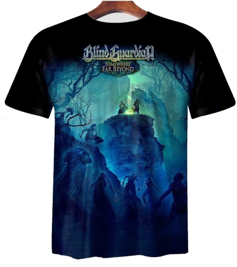 Remera ZT-0736 - Blind Guardian Somewhere Far Beyond - comprar online