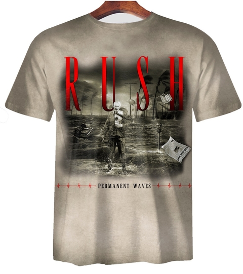 Remera ZT-0739 - Rush Permanent Waves - comprar online