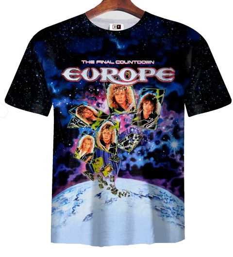 Remera ZT-0751 - Europe The Final Countdown