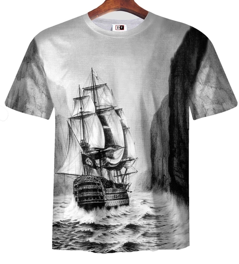 Remera ZT-0756 - Lacrimosa Echos (Gris)